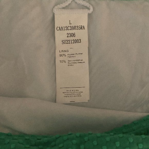 NWT Cupshe Textured High Waist Bikini - Picture 7 of 7